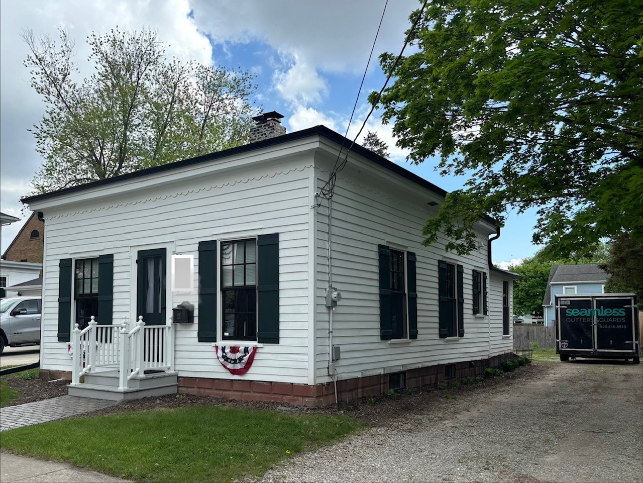 5" K-Style Gutter System in Black